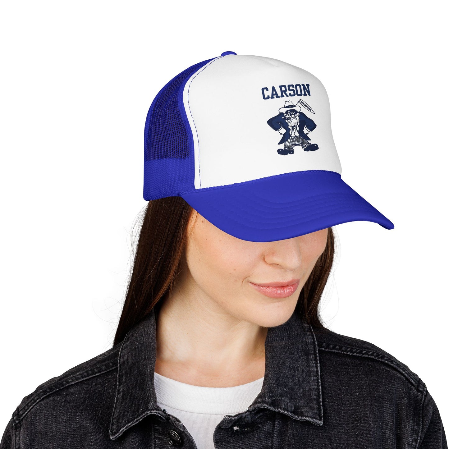 Vintage Carson Senators Trucker Hat