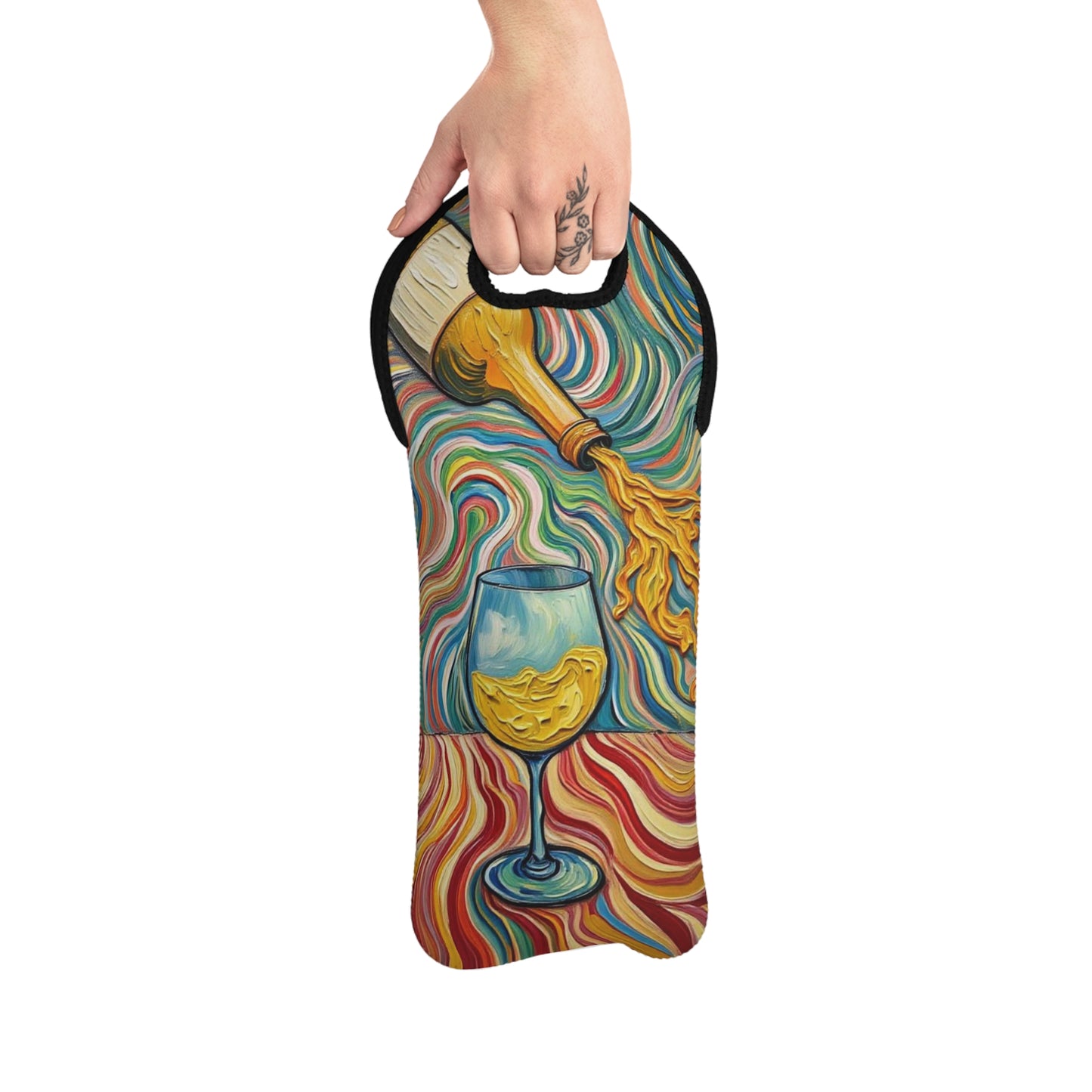 Artful Wine Lover's Tote | Pour Decisions