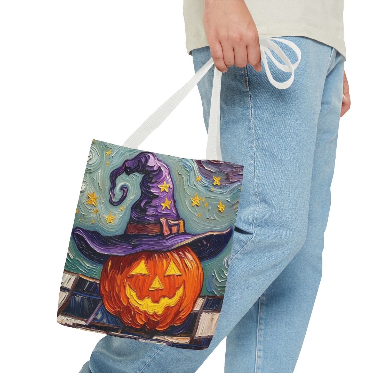 Halloween Tote Bag   - Artistic Colorful