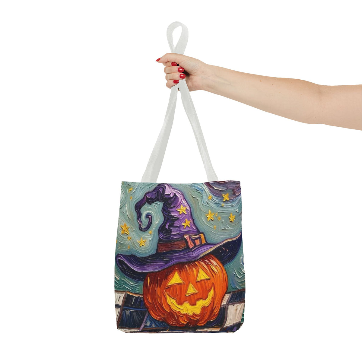 Halloween Tote Bag   - Artistic Colorful