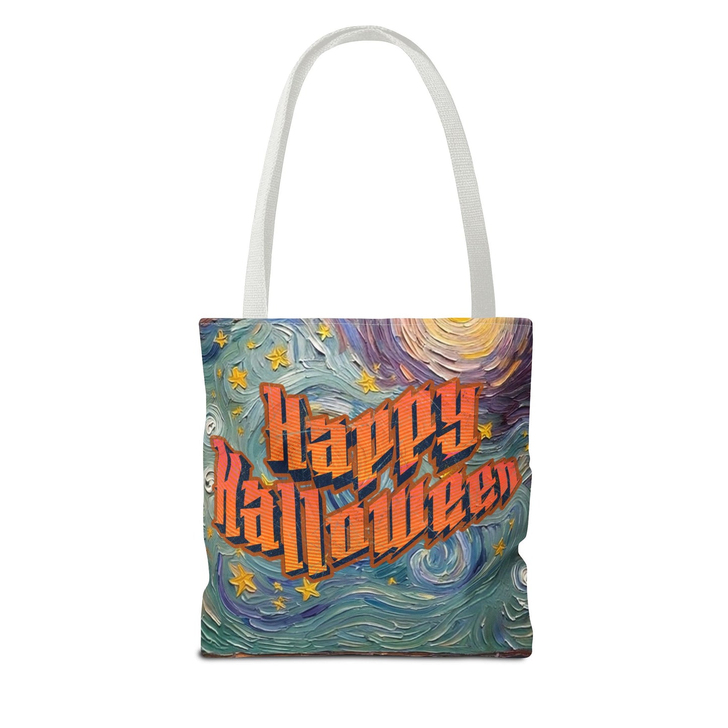 Halloween Tote Bag  - Artistic Colorful - 'Jack's Midnight Magic'