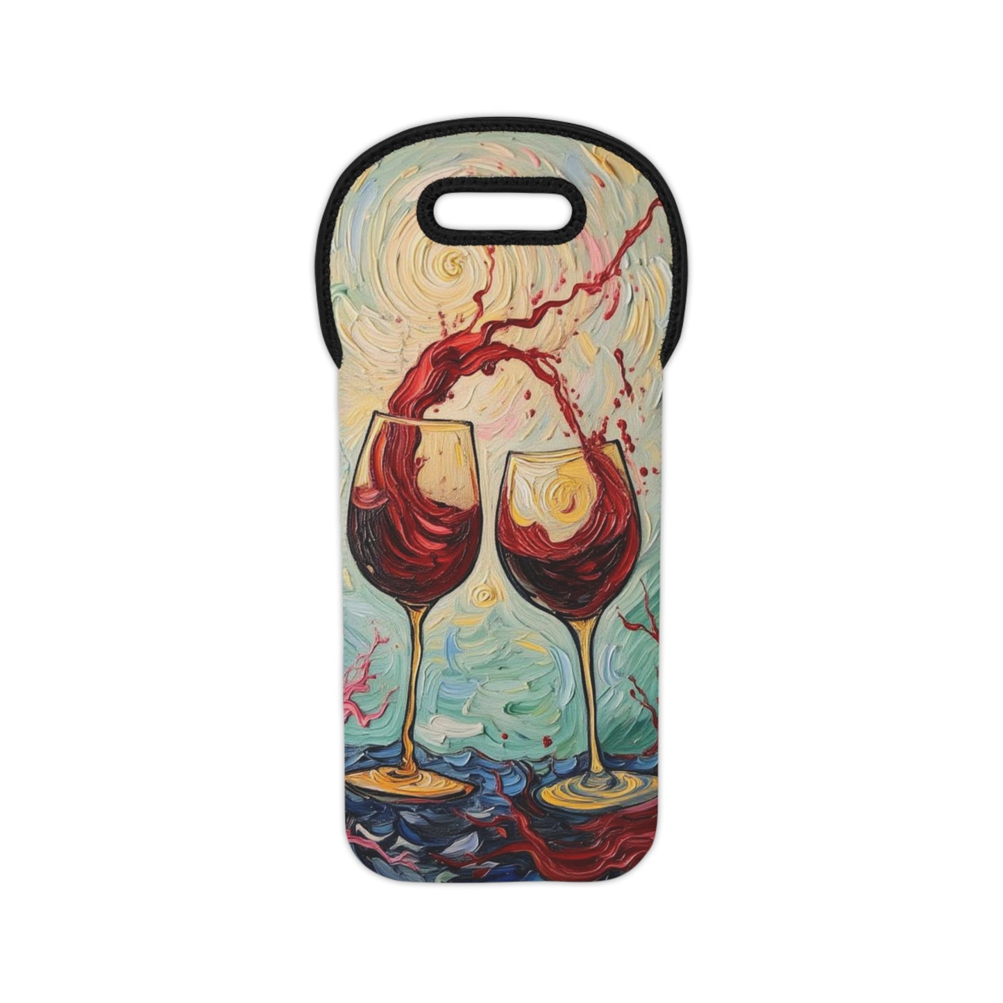 Artful Wine Lover's Tote | Cheers to Us