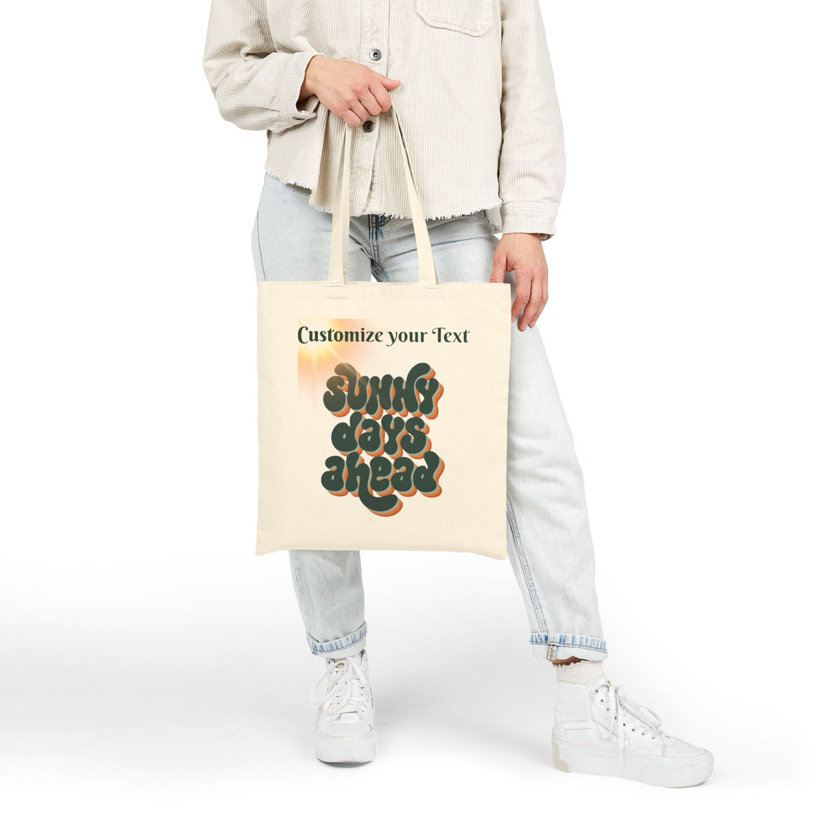 Tote — Tropical Sunset Palm Beach Canvas Tote