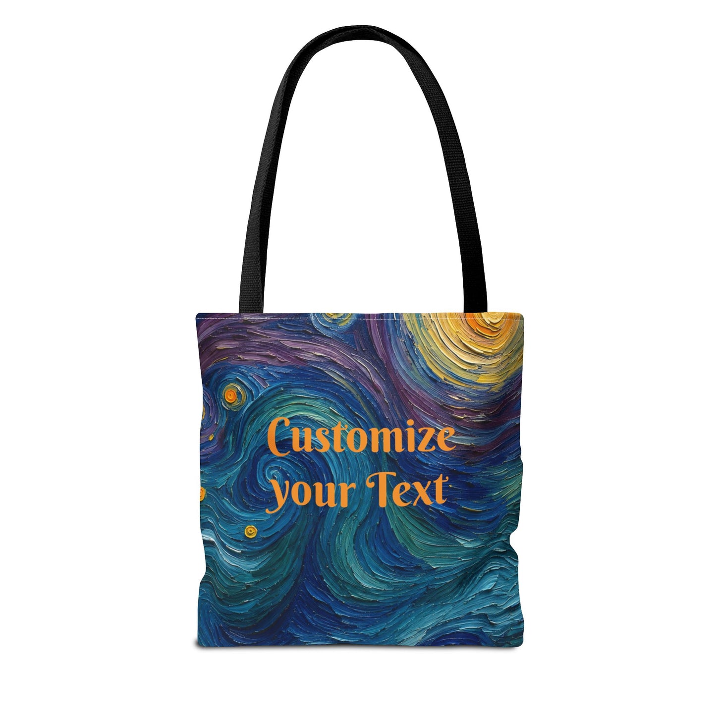 Halloween Tote Bag | Pumpkin After Midnight – Colorful Jack-O'-Lantern artistic design