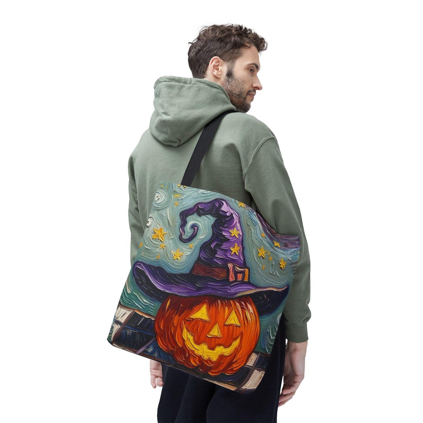 Halloween Tote Bag   - Artistic Colorful