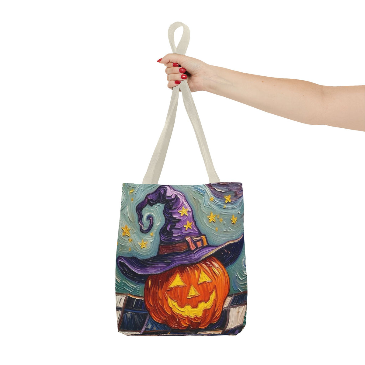 Halloween Tote Bag   - Artistic Colorful