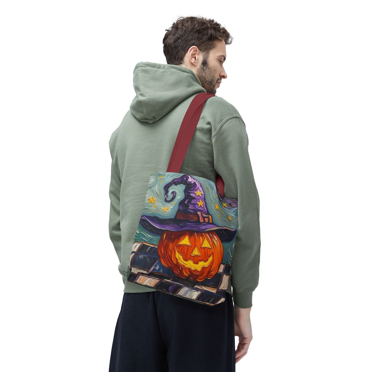 Halloween Tote Bag   - Artistic Colorful