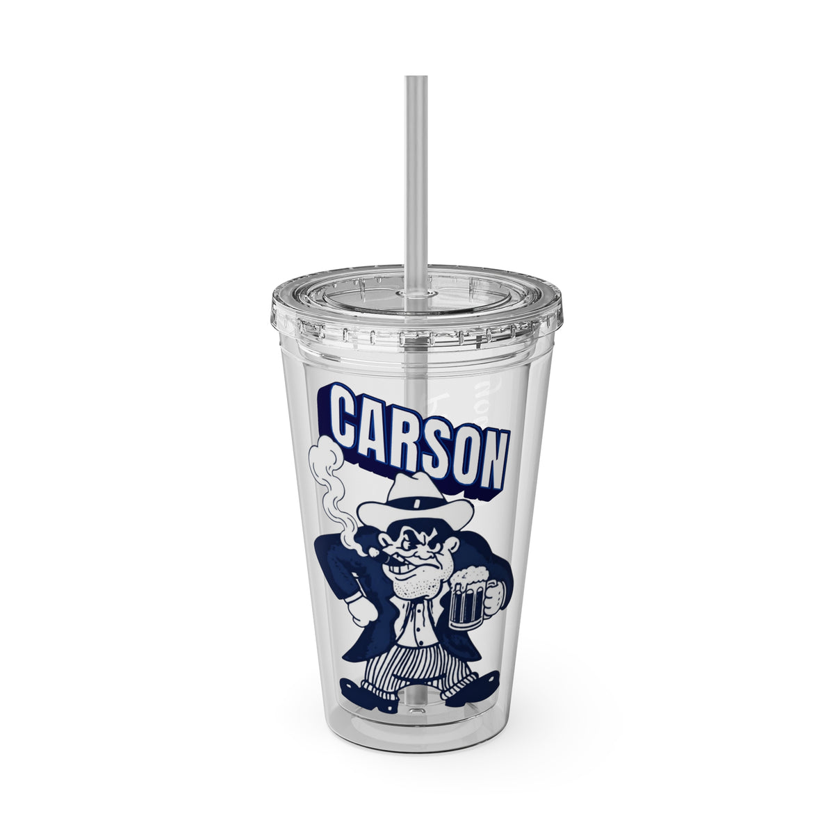 Vintage Carson Senators 16oz Tumbler