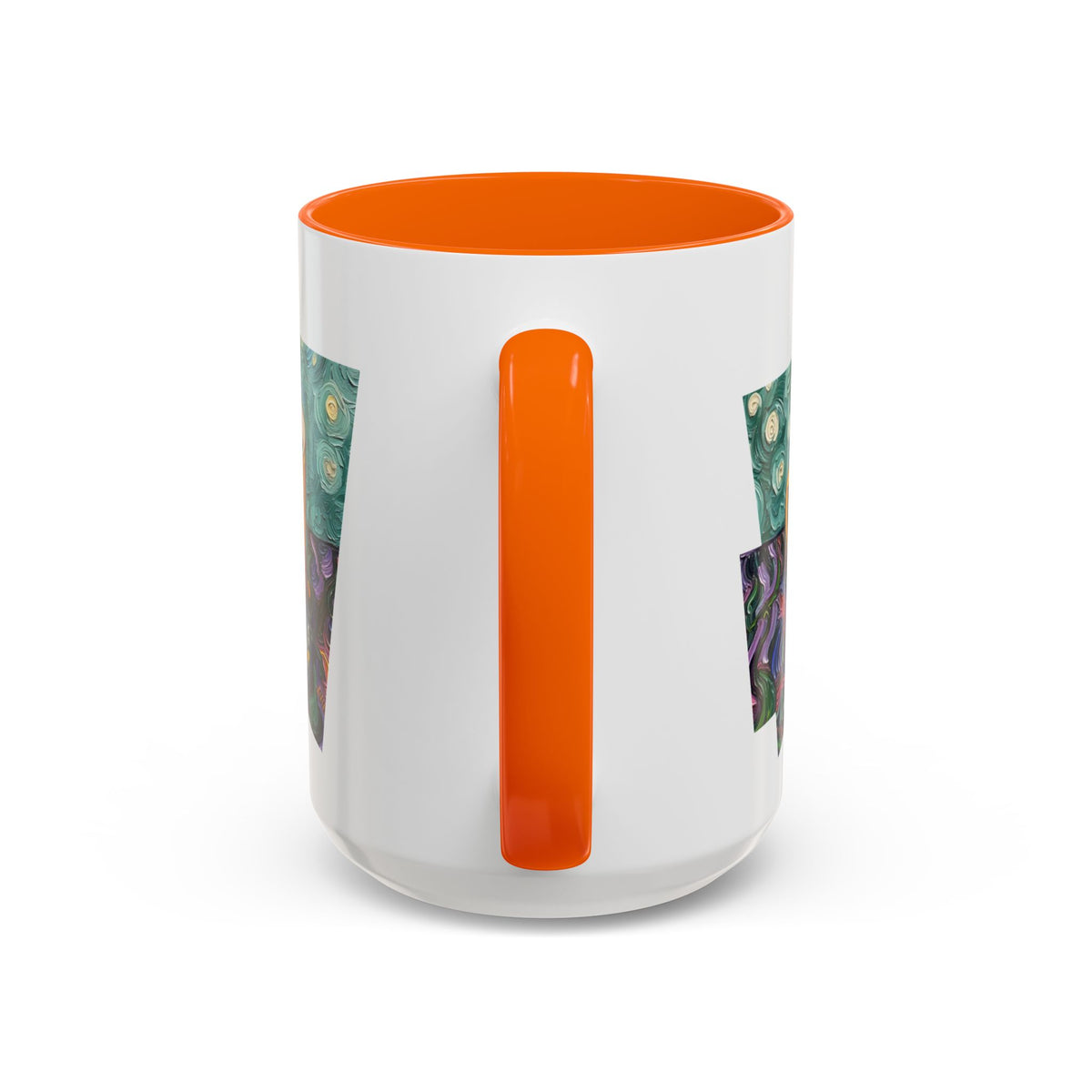 Coffee Mug Colorful Art - Coffee Cup Unique Painterly Design - 'Perk Up'