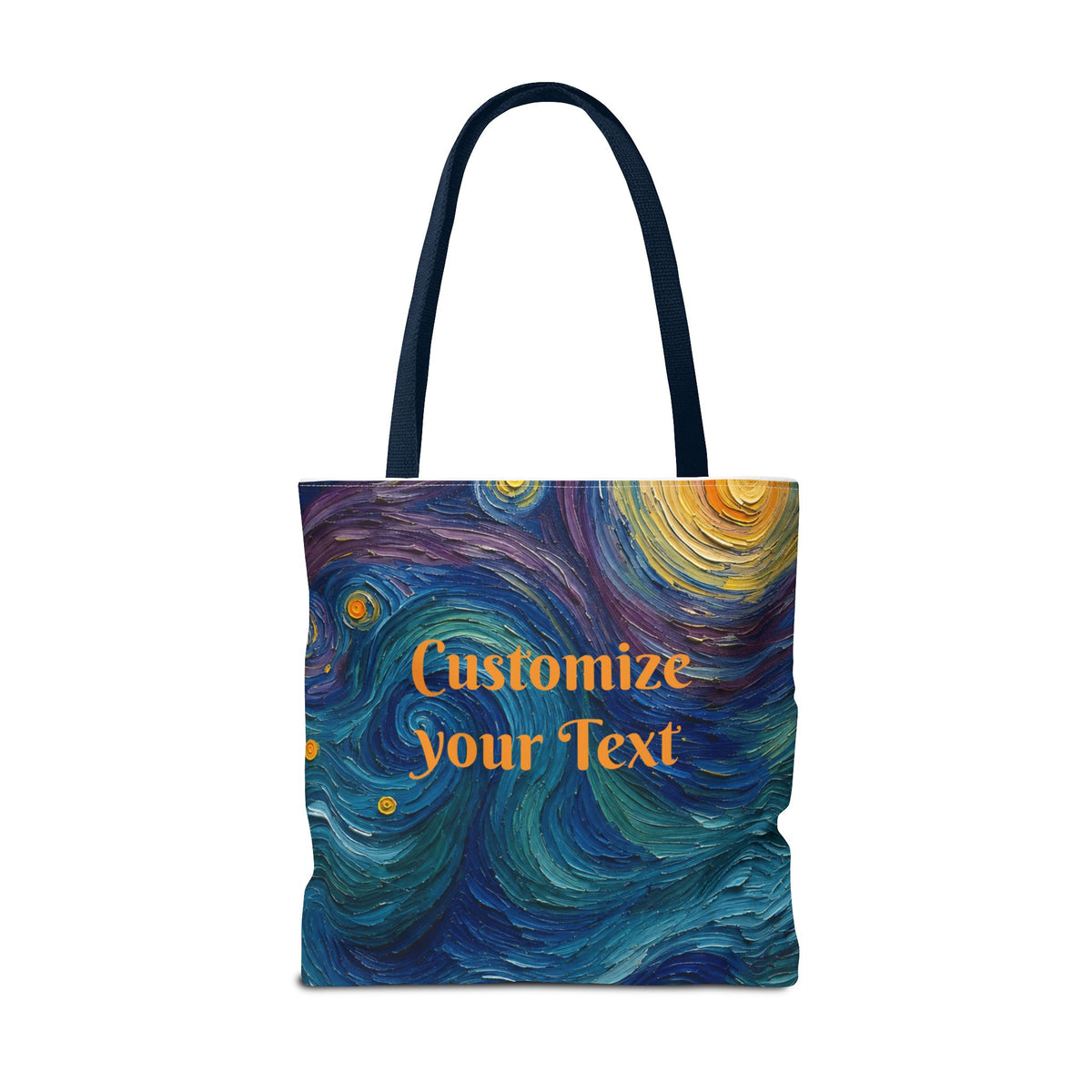 Halloween Tote Bag | Pumpkin After Midnight – Colorful Jack-O'-Lantern artistic design
