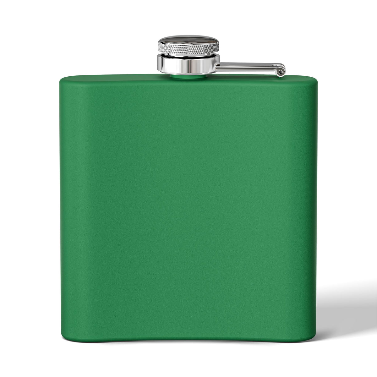 Flask - Stainless Steel 6oz - Colorful Cocktail Splash - Whimsical Artwork - 'Cheers, Darling'