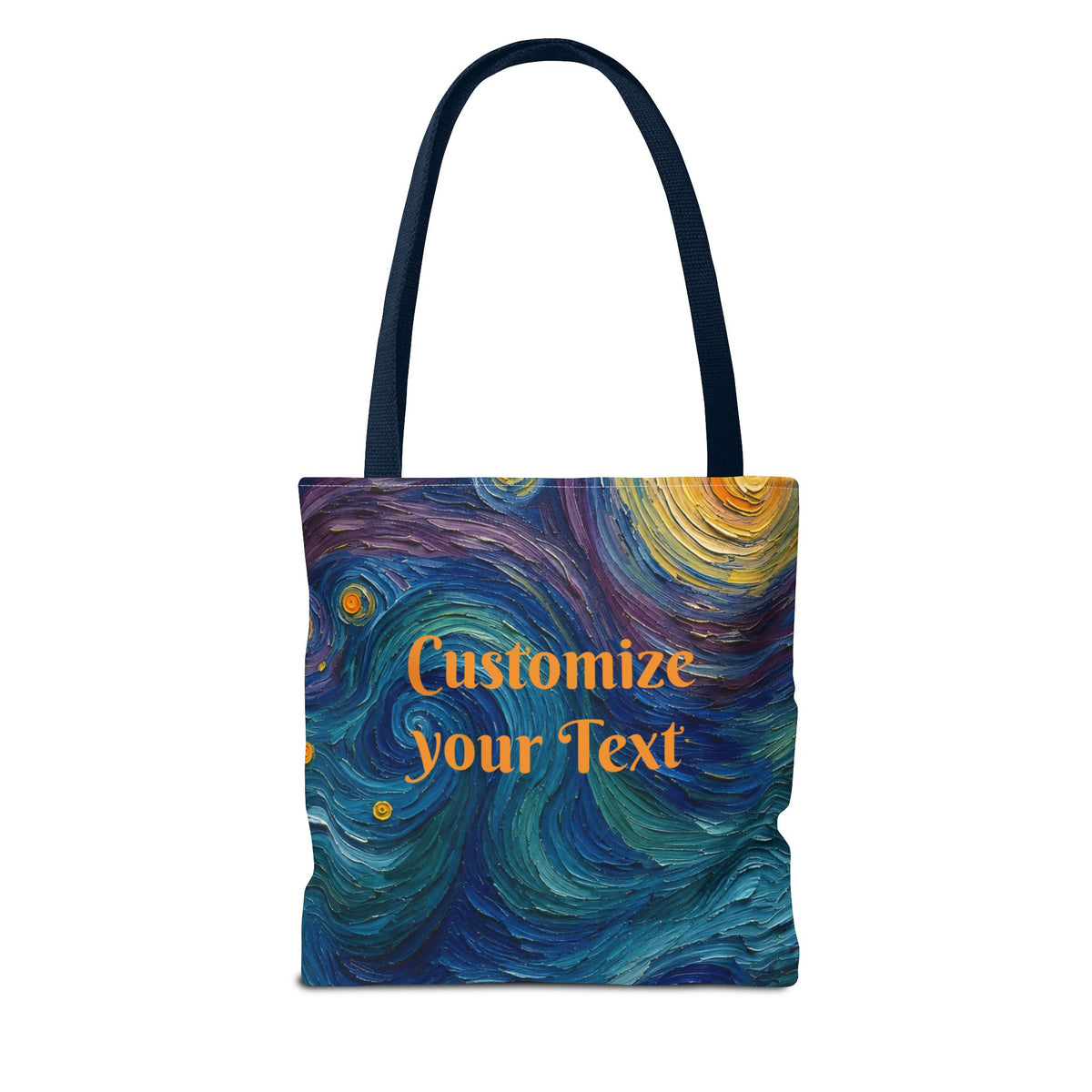 Halloween Tote Bag | Pumpkin After Midnight – Colorful Jack-O'-Lantern artistic design