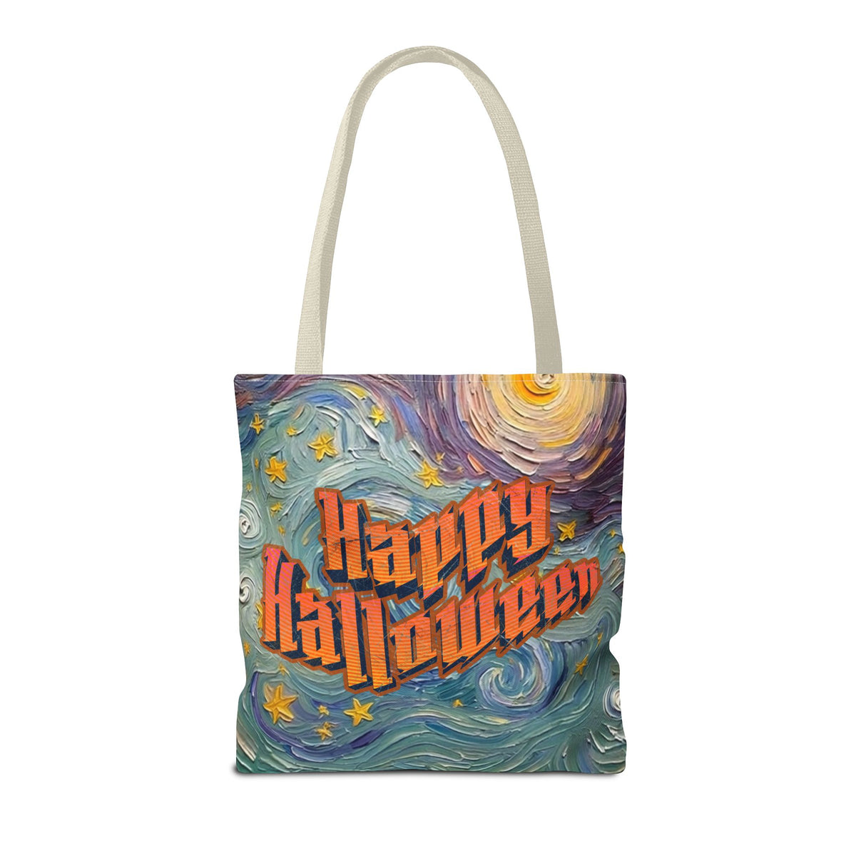 Halloween Tote Bag   - Artistic Colorful