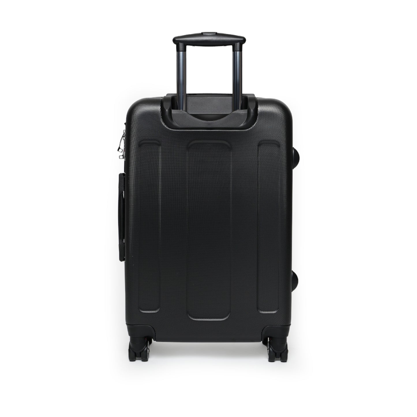 Luggage - Suitcases - Carry-on - Pink Heart Cowgirl Boot Painterly Style Artistic Rolling Suitcase - 'Kick'n up Dust'