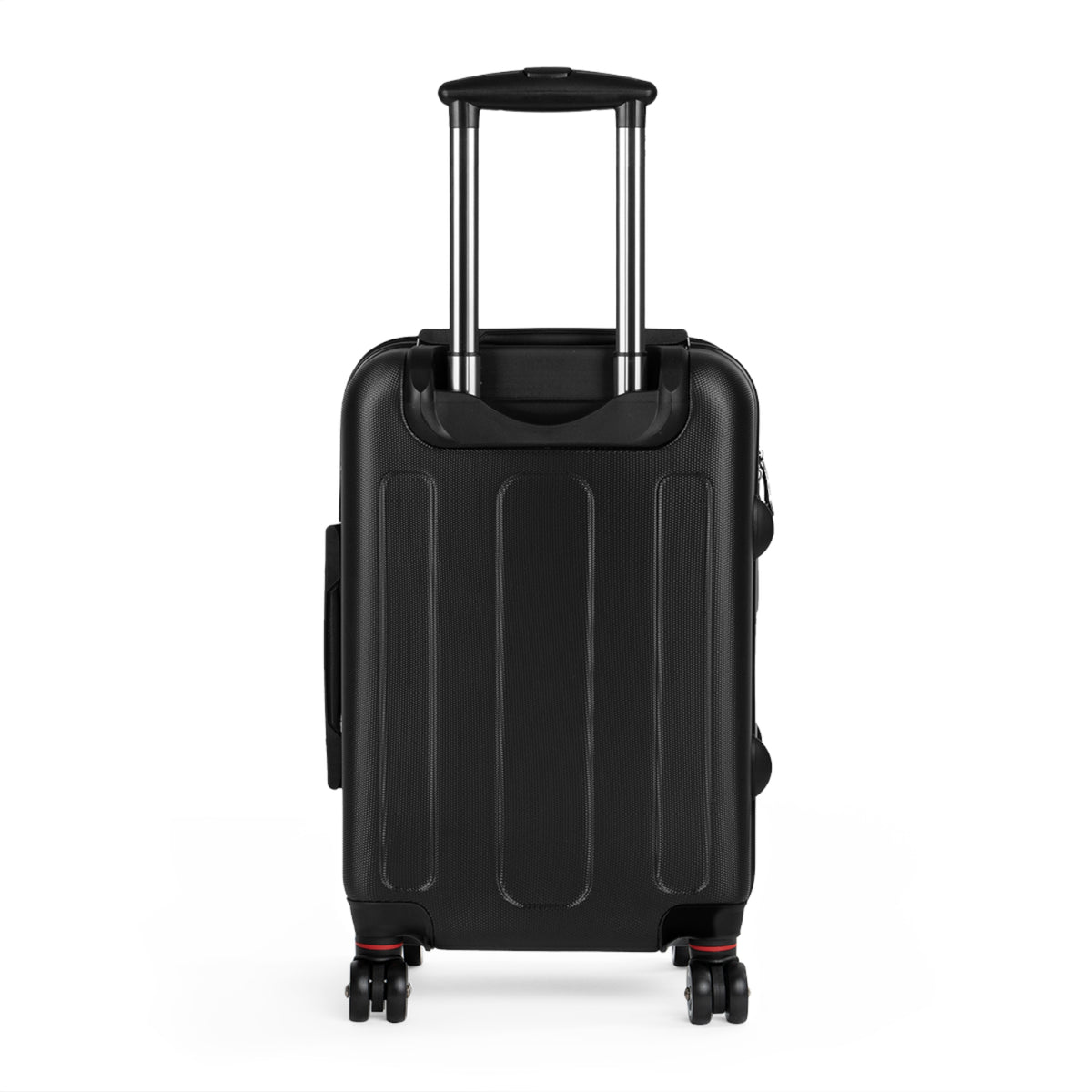 Luggage - Suitcases - Carry-on - Pink Platform Boot - Artistic Rolling Suitcase Painterly Style Artistic Rolling Suitcase - 'Dancin' on a Daisy