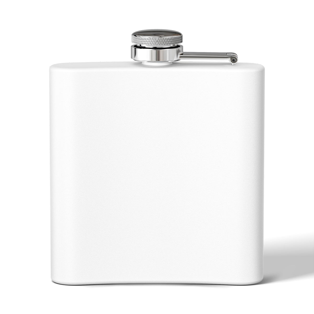 Flask - Stainless Steel 6oz - Colorful Cocktail Splash - Whimsical Artwork - 'Cheers to the Good Life'