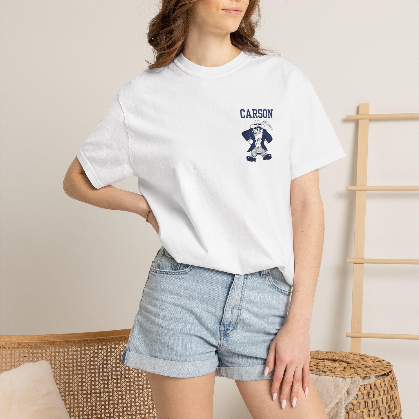 Carson Mascot T-Shirt — Vintage School Spirit Tee