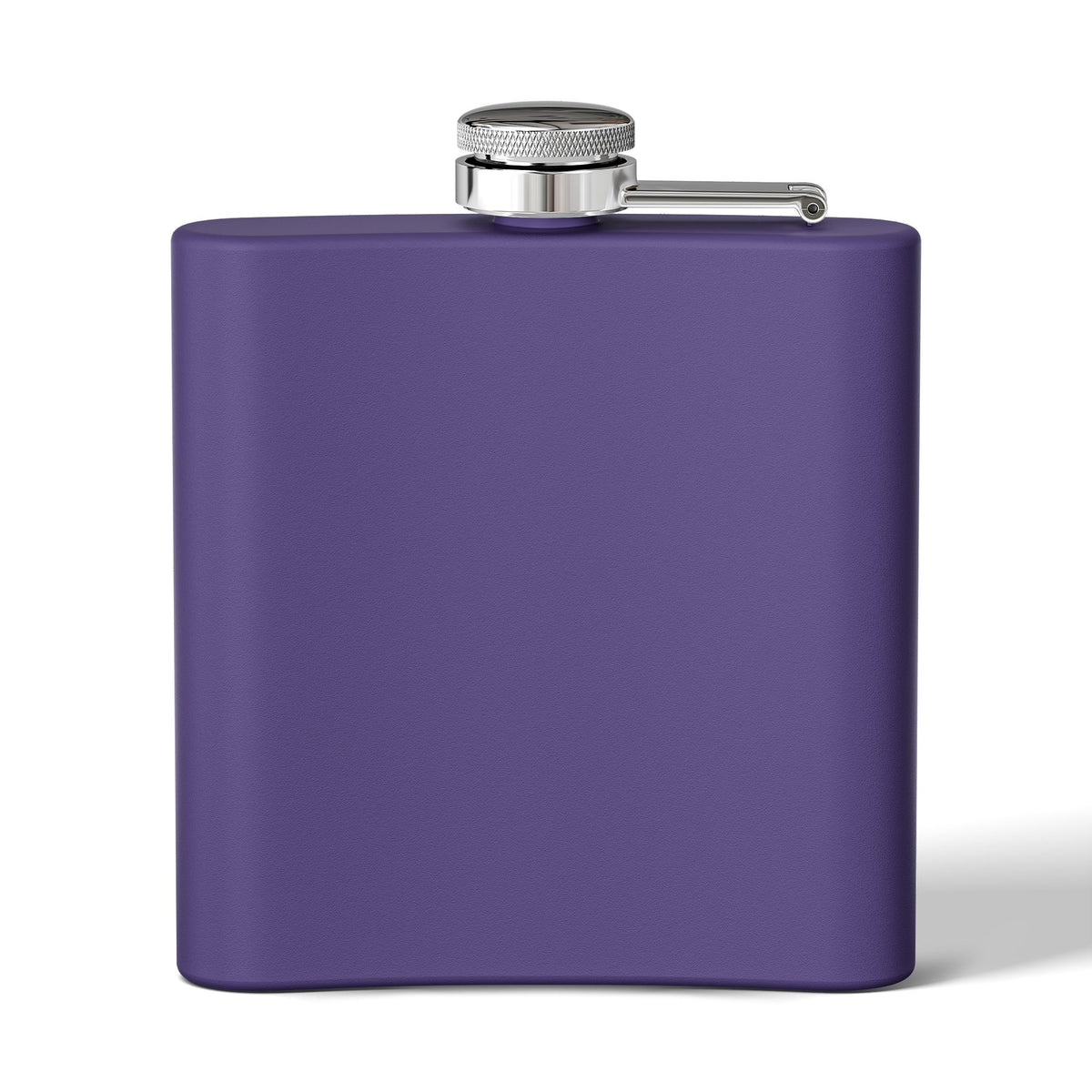 Flask - Stainless Steel 6oz - Colorful Cocktail Splash - Whimsical Artwork - 'Cheers to the Good Life'