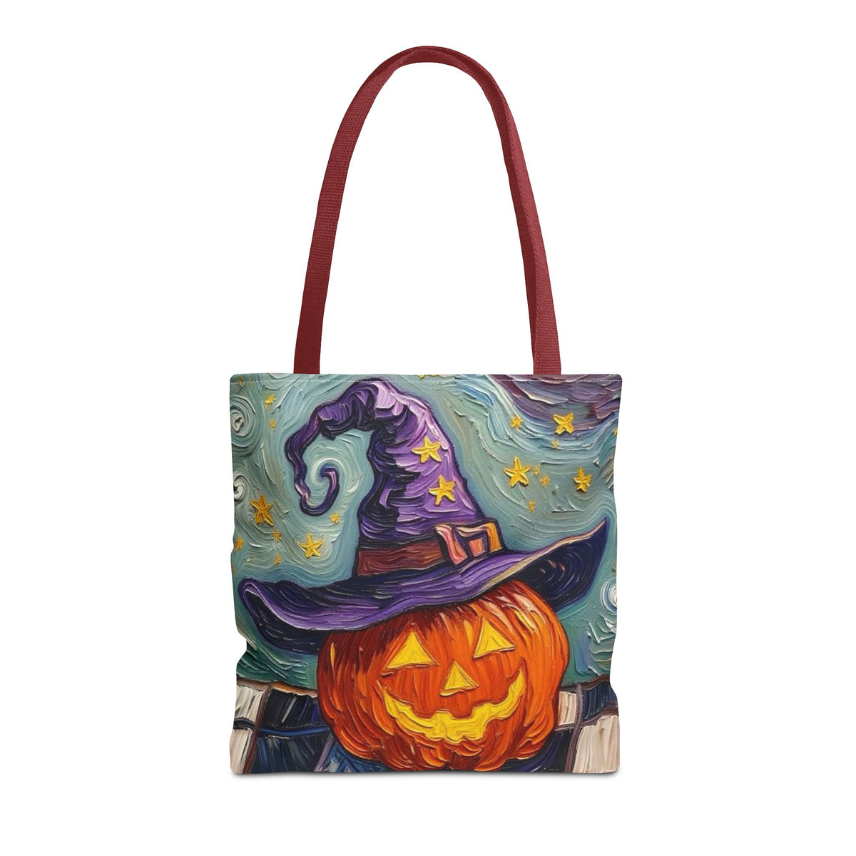 Halloween Tote Bag   - Artistic Colorful