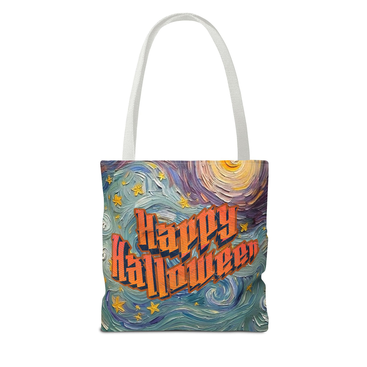 Halloween Tote Bag   - Artistic Colorful