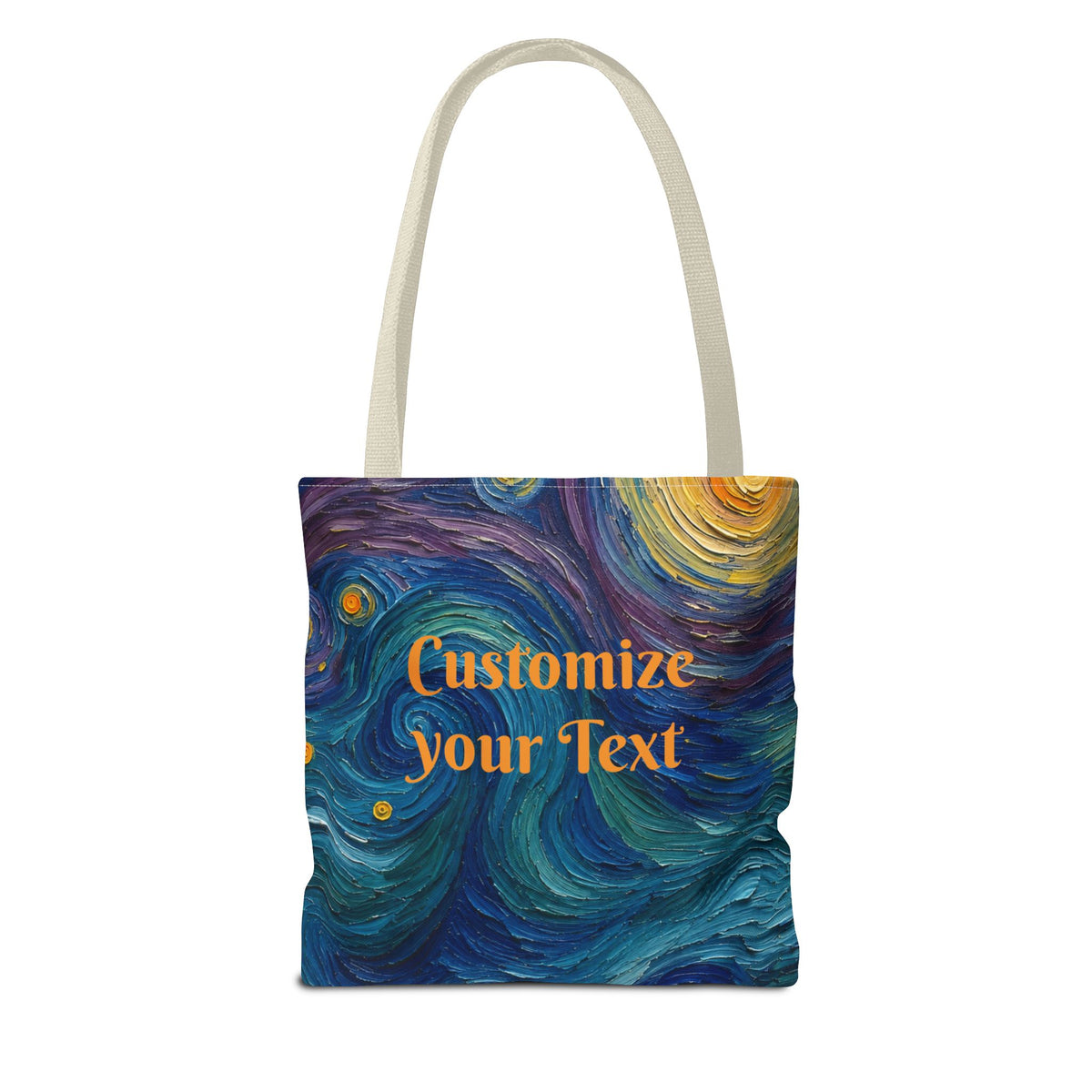 Halloween Tote Bag | Pumpkin After Midnight – Colorful Jack-O'-Lantern artistic design