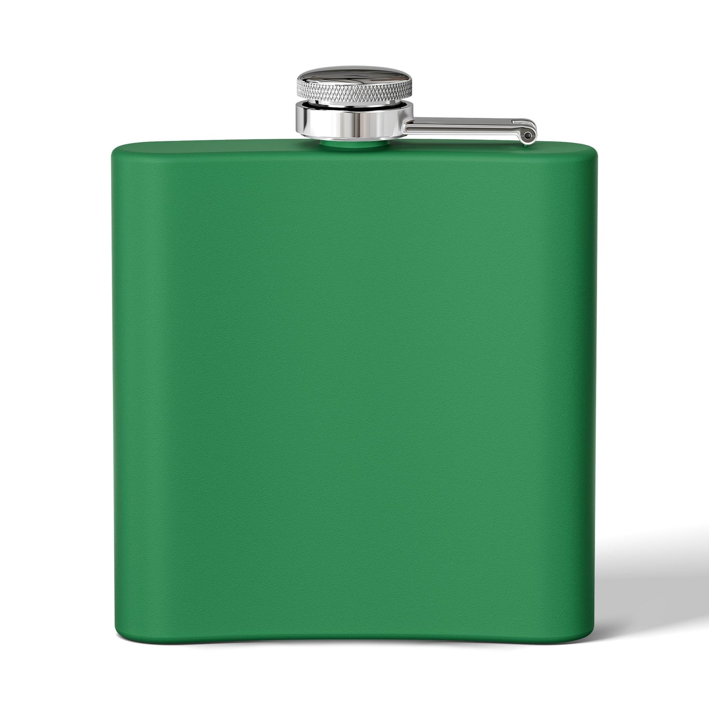 Flask - Stainless Steel 6oz - Colorful Cocktail Splash - Whimsical Artwork - 'Cheers to the Good Life'