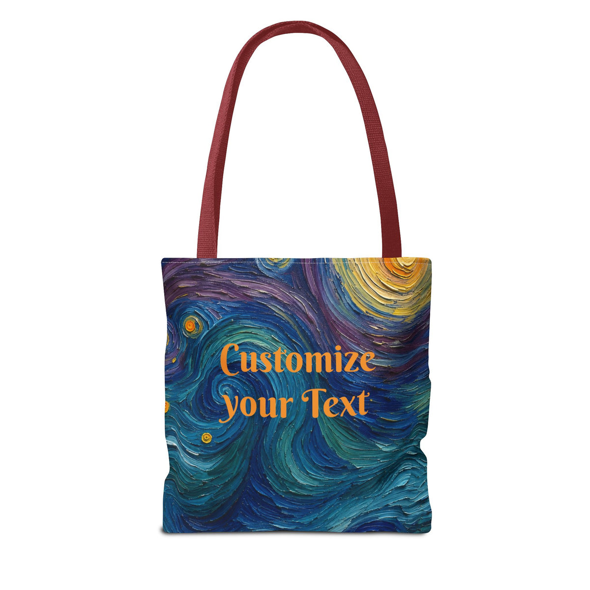 Halloween Tote Bag | Pumpkin After Midnight – Colorful Jack-O'-Lantern artistic design