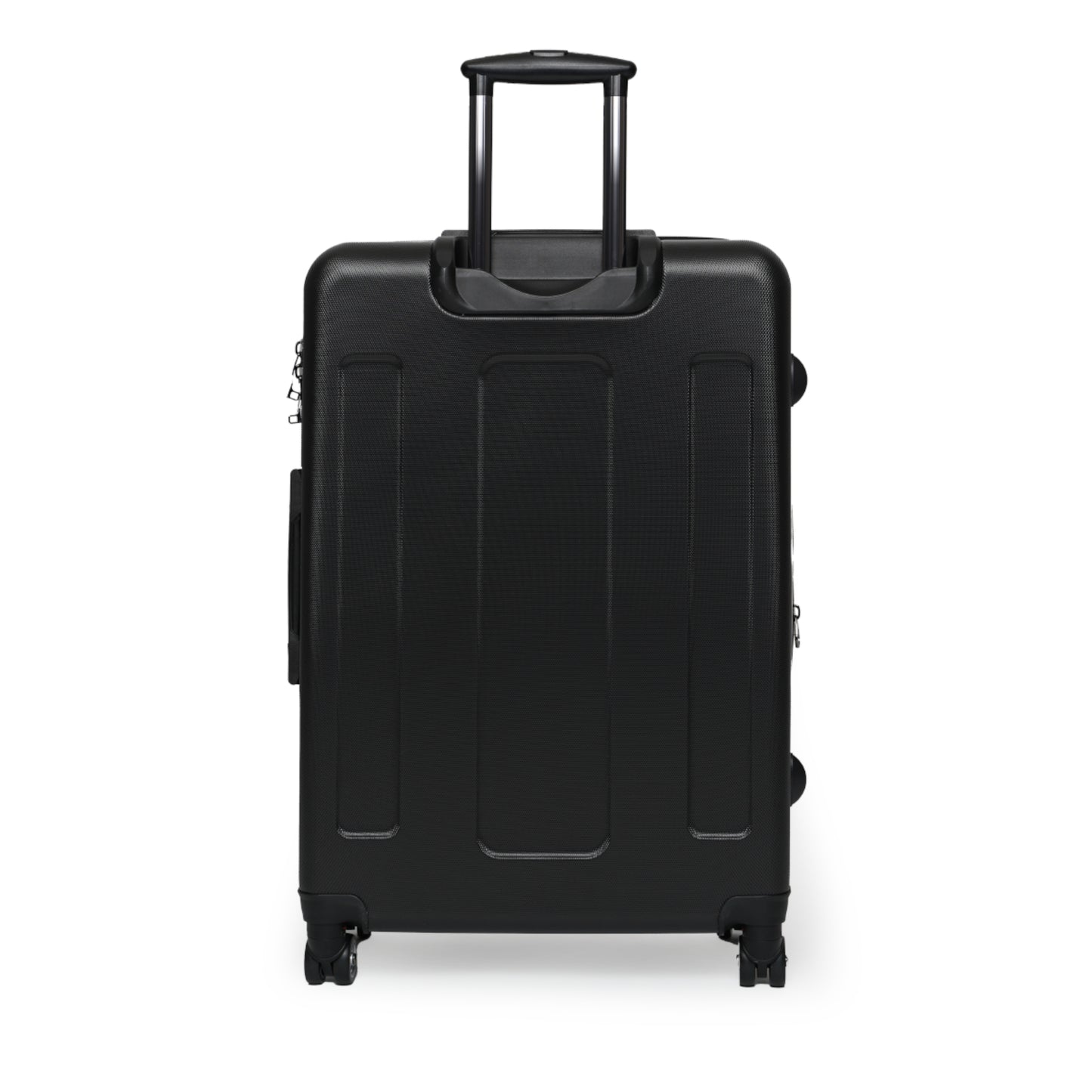 Luggage - Suitcases - Carry-on - Pink Platform Boot - Artistic Rolling Suitcase Painterly Style Artistic Rolling Suitcase - 'Dancin' on a Daisy