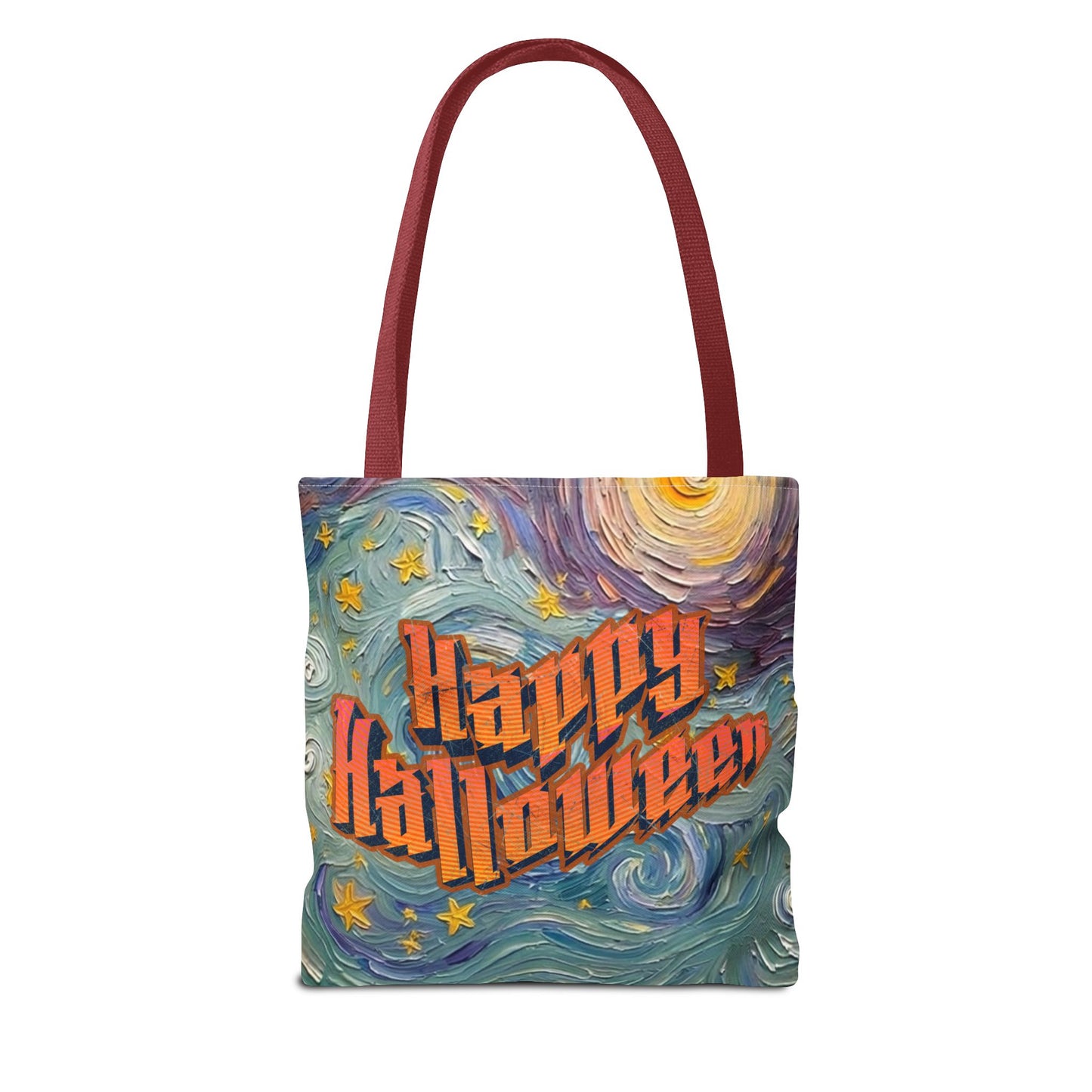 Halloween Tote Bag   - Artistic Colorful