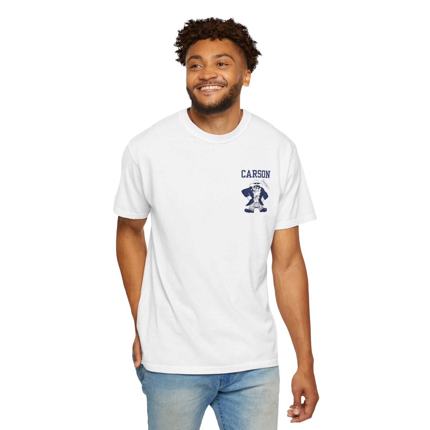 Carson Mascot T-Shirt — Vintage School Spirit Tee