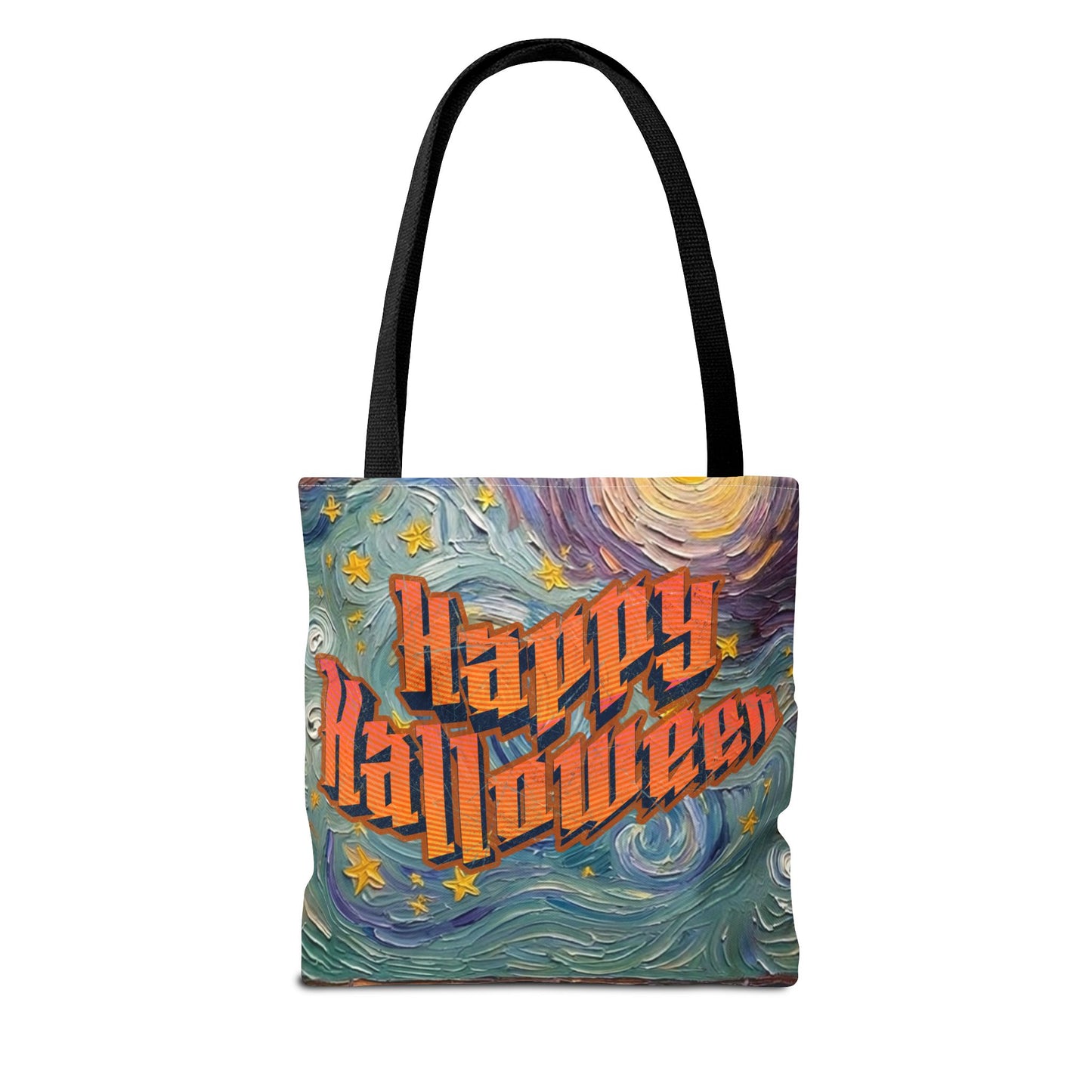 Halloween Tote Bag  - Artistic Colorful - 'Jack's Midnight Magic'